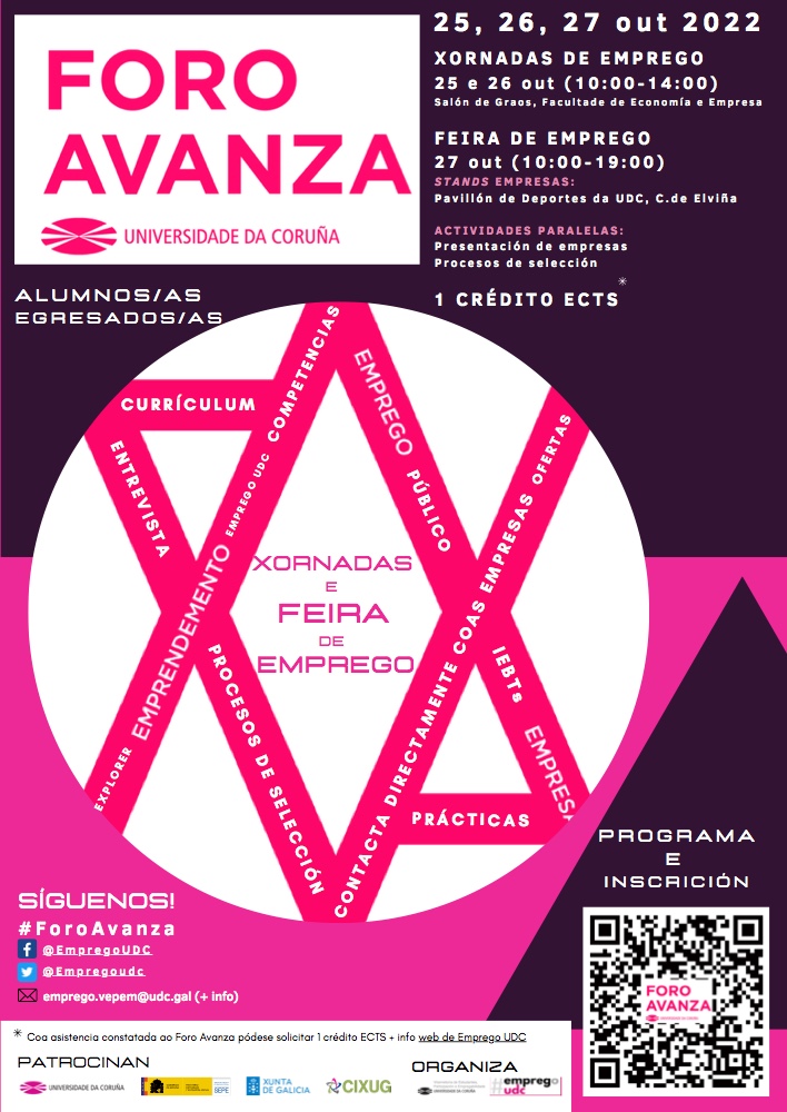 Cartel FORO AVANZA 2022