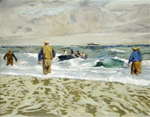 Sean Keating, The Seventh Wave (n.d.) Sean Keating, The Seventh Wave (n.d.)