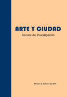 Portada da revista Arte y ciudad