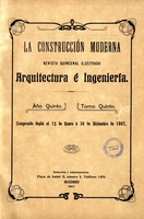 Imaxe da revista La construcción moderna