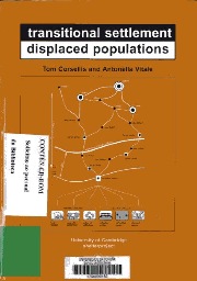  Transitional settlement: displaced population